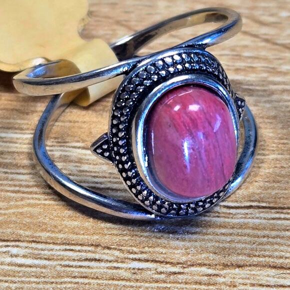 Size 9 Red Jasper Ring - Picture 1 of 3